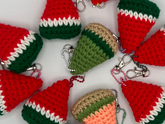 Melon Slice Keychain