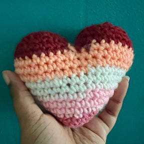 Soulstitch Core Crochet Plush handmade by RustyyCrafts